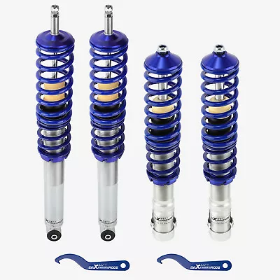 Height Adjustable Coilover Suspension Lowering Kit For VW Golf Jetta MK2 MK3 • $215