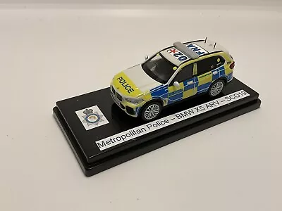 Metropolitan Police BMW X5 ARV 1:64 Code 3 RHD FNA • £60