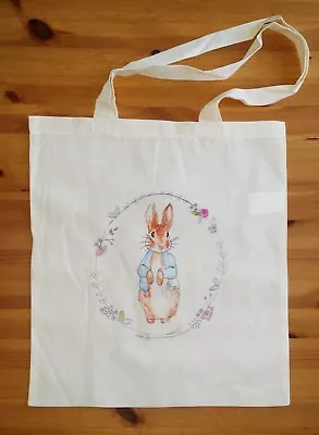 Peter Rabbit Printed Tote Bag  - Plain Tote Bag - Gift Bag  - Lovely Present • £3.99