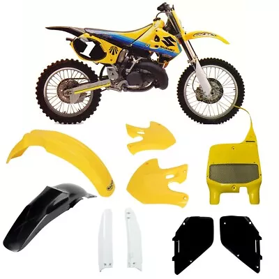 Suzuki  RM Bomber  Graphics/Plastics/Seat Kit Fits 1999-2000 Suzuki RM125/RM250 • $185.95