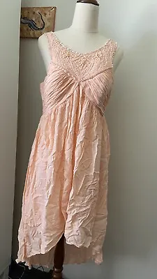 $19.90 • Buy Forever New 14. Orange Peach Dress. As New