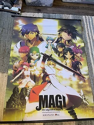 Magi The Labyrinth Of Magic Official Licensed Wall Scroll • $25