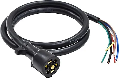 MARVINE CABLE 7 Way Trailer Wiring Connector With Double Prongs 7 Pin For 5th • $27