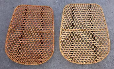 Vintage Mid Century Replacement Rattan 20 X 16 Seats (a Lot Of 2) • $149.99