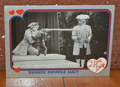 Great Looking  I Love Lucy  Trading Card: Yankee Doodle Lucy • $10