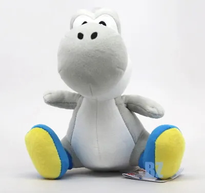 White Yoshi Plush 7  All Star Collection Super Mario Bros Little Buddy 1393 • $15.95