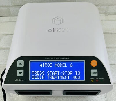 $175 • Buy Airos 6 Sequential Compression Device Head Unit & Cord - No Compression Garment
