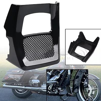 Motorcycle Front Spoilers Radiator Chin Cover For Harley Electra Glide Road King • $56.98