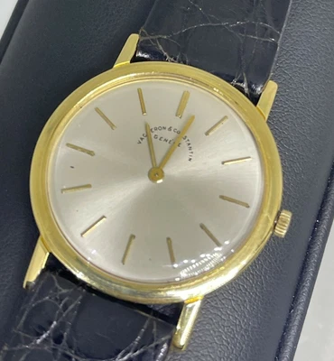 $3800 • Buy Vintage 18k Vacheron Constantin Watch Ref 6351 Ultra Slim Manual Winding 