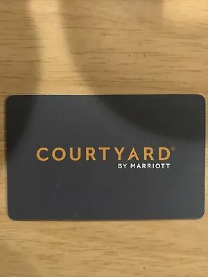 Courtyard By Marriott Hotel Room RFID Collectible Key Card • $2.50