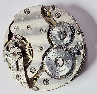 Vintage Rolex Men Wrist Watch Movement 23.6mm Balance Free 6-7seconds ASIS 584-7 • $199.95