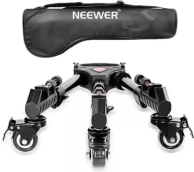 Neewer Photography Professional Heavy Duty Tripod Dolly With Rubber Wheels And A • $79.99