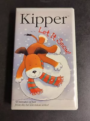 Kipper - Let It Snow VHS 2002 Christmas 5 Episodes In One • $13.99