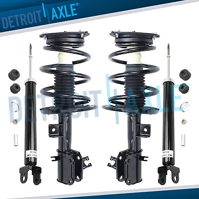 $209.45 • Buy Front Spring Struts Assembly + Rear Shock Absorbers For 2009-2014 Nissan Maxima 