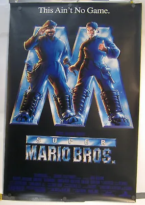 Super Mario Bros.  Real  Original Rolled One-Sheet Movie Poster DS $19 • $19