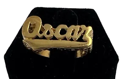 Vintage OSCAR Brass Metal Ring • $9.99