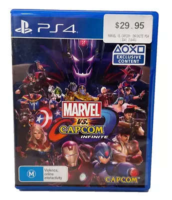 Sony Ps4 Marvel Ve Capcom Infinite Game • $14.95