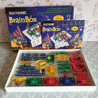 ETS 518 Brainbox Electronic Kit Over 500 Projects Boxed With Manual Complete Set • £29.99