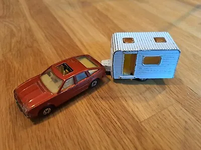 Matchbox Rover 3500 And No31 Caravan. Both In Good Condition • £11.50