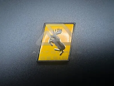 Volvo Yellow Moose Boot Badge Emblems 3D Metal Size Saab Self Adhesive UK • £15.95