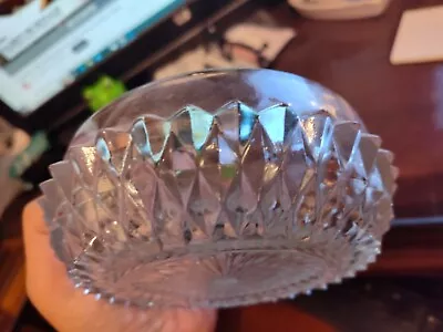 Gorham Crystal 5  Althea Lead Crystal Bowl Made In Germany • $12