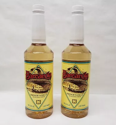 (2 Pack) Gourmet FRENCH VANILLA SYRUP 32oz Coffee Drink & Italian Soda Flavor • $24.50