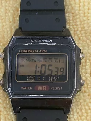 Vintage Quemex Digital Watch With New Battery • $21.95