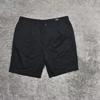 Adidas Men's Size 40 Chino Shorts Climalite Golf Black Polyester • $14.02