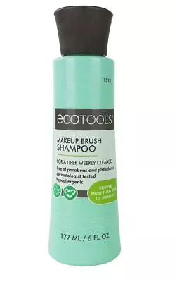 EcoTools Makeup Brush Shampoo 6 Fl Oz 177 Ml Cruelty-Free Hypoallergenic • $15