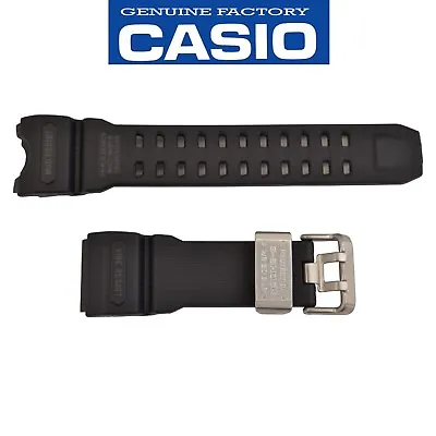 Genuine CASIO Watch Band Strap  Mudmaster GWG-1000-1A1 Black Rubber GWG1000-1A • $193.79