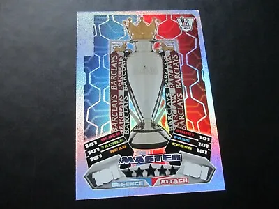 Match Attax 2011/12 Master Trophy Card **MISPRINT-ERROR** 101! Super Rare! • £249.99