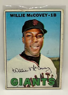 1967 Topps Willie McCovey San Francisco Giants #480 • $11.99