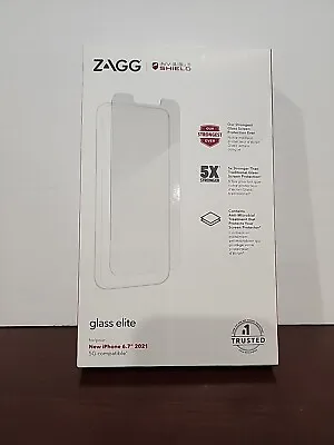 ZAGG Invisible Shield Glass Elite Protector IPhone 6.7” 2022 NEW Sealed  • $17.76