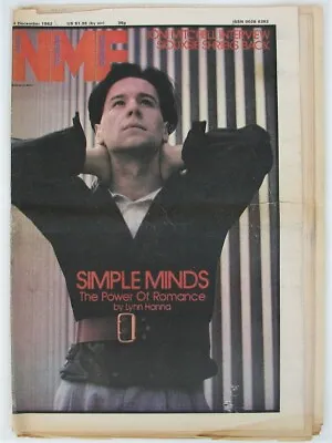 New Musical Express NME 4 Dec 1982  SIMPLE MINDS Joni Mitchell Marshall Crenshaw • £12.05