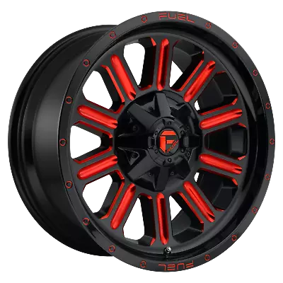 20x9 Fuel D621 Hardline Gloss Black Red Tinted Wheel 6x5.5/6x135 (20mm) • $446