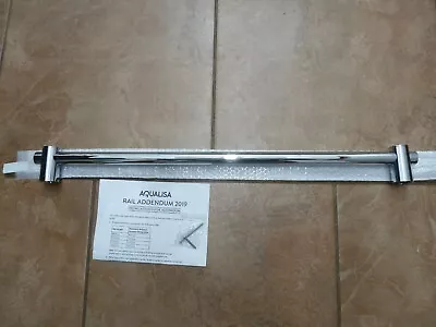 £29.95 • Buy Aqualisa Shower Rail Assembly And Wall Brackets. 25mm .  NEW Model