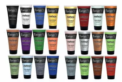 Mehron Fantasy Makeup Halloween Party Water Based Face Paint F/X FFX 1oz Tube • $7.95