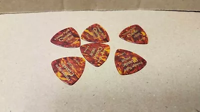 6 X Pickboy 1.00mm Vintage Classic Nytro Triangle Guitar Picks Discontinued • $12.50