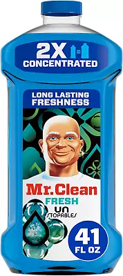 Mr. Clean 2X Concentrated Multi Surface Cleaner With Unstopables Fresh Scent Al • $12.99