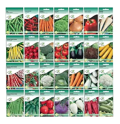 £1.69 • Buy Vegetable Seeds - Bean/Cucumber/Courgette/Kohlrabi/Leek/Lettuce/Onion/Pea