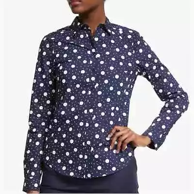 Boden Blue/White Modern Classic Button Down Shirt | Size 8 • $30