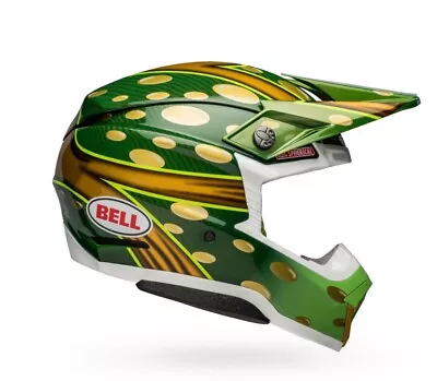 Bell MOTO-10 Spherical Motocross Helmet McGrath Replica 22 Gloss Gold 714473 • $920