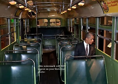 $5.68 • Buy Rosa Parks Bus Barack Obama PHOTO Civil Rights Icon Black President