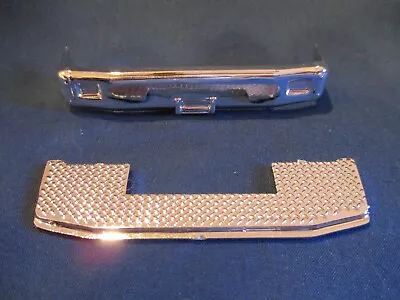 Model Car Parts Chevy Monster Truck Chrome Front Bumper Diamond Plate Panel • $7.97