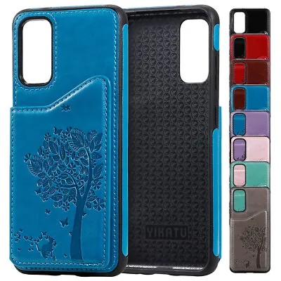 $12.79 • Buy For Samsung Galaxy S20 S10 S9 S8 Note 10 9 Case Leather Wallet Card Holder Cover