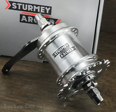 Sturmey Archer S2C Coaster Brake Bike Hub 36h 2 Speed KickBack Cruiser Bicycle • $20