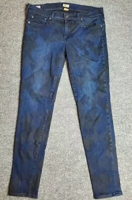 True Religion Casey 31 (Actual 31x28 8.5 ) Low Rise Super Skinny Camo Jeans A11 • $29.66