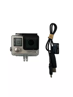 GoPro Hero4 12MP 4K Full HD Waterproof Action Camera WIFI Bluetooth - Silver • $139.95