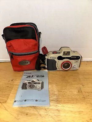 Canon Autoboy D5 Sure Shot WP-1/A-1 Underwater Film Camera W/Case/Manual • $179.99