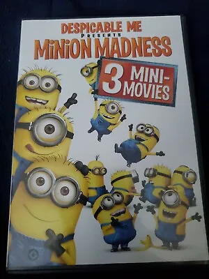 Despicable Me Presents Minion Madness Dvd 3 Mini Movies • $2